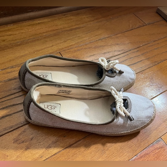 Ugg Australia Syleste canvas espadrille size 9 - Picture 5 of 9